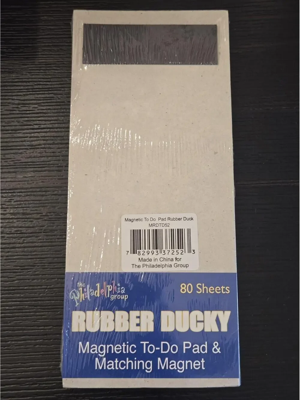Rubber Ducky Magnetic To Do Pad Matching Magnet 80 Sheets Green Sealed New